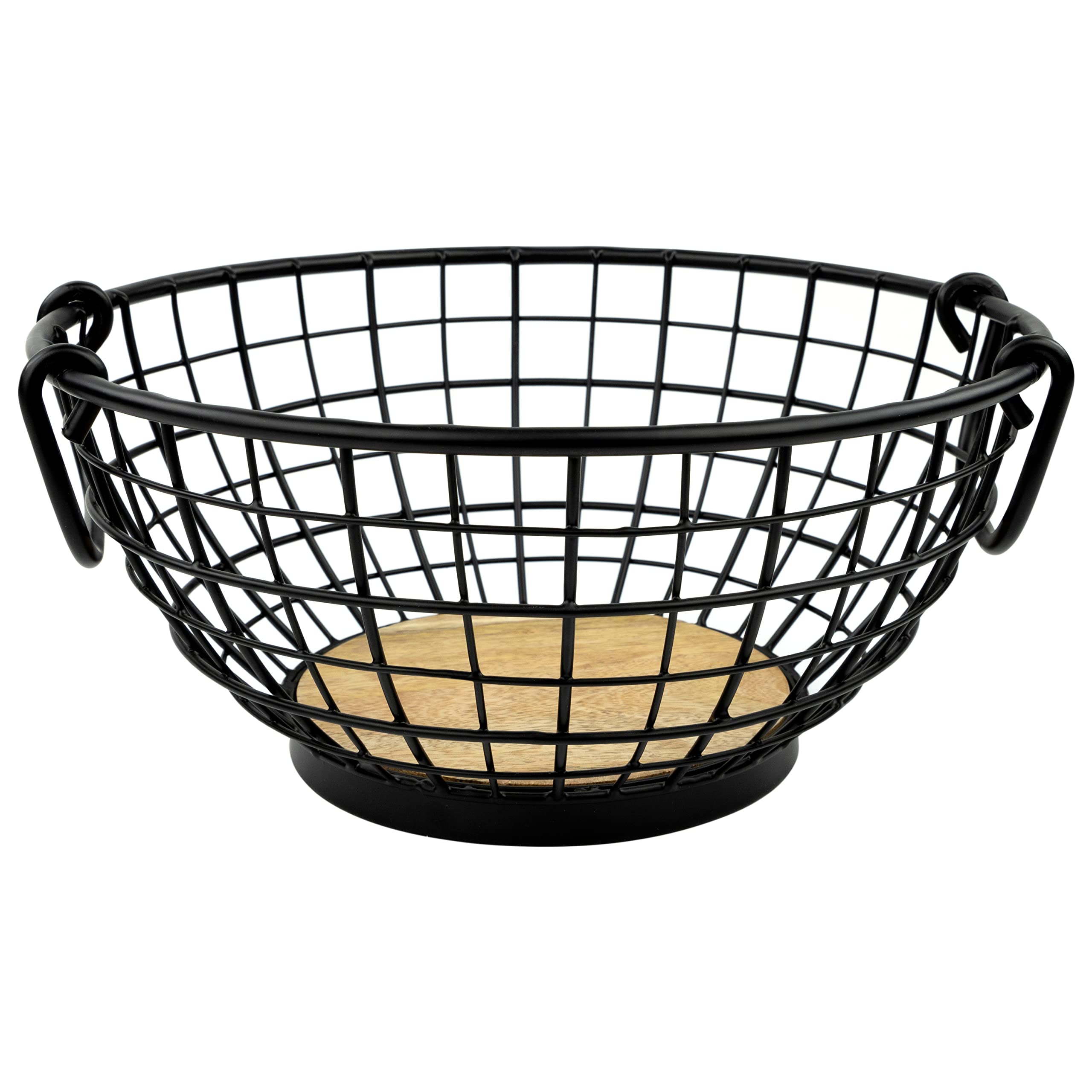 Spectrum Madison Fruit Bowl - Stylish Kitchen Counter & Dining Table Storage for Fresh Fruits, Vegetables & Produce | Perfect for Healthy Snacking & Home Decor