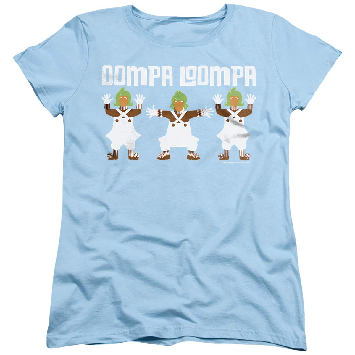 Willy Wonka & The Chocolate Factory Oompa Loompa Women's T-Shirt | Vintage Movie Tee | Funny Costume & Cosplay Outfit