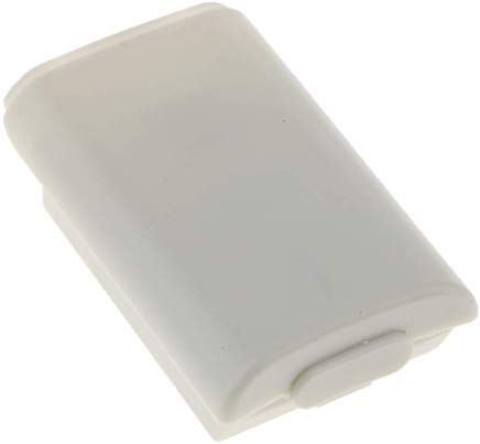 Original Xbox 360 Wireless Controller Replacement Battery Cover Back Door - White | Compatible with Xbox 360 Gaming Console | Perfect for Controller Repair & Maintenance