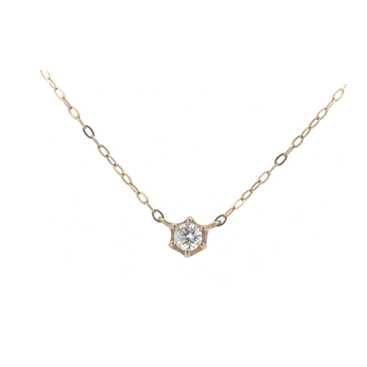 4℃ Diamond Au750 Necklace for Women - 18K White Gold Pendant Jewelry Gift for Anniversary, Valentine's Day & Special Occasions