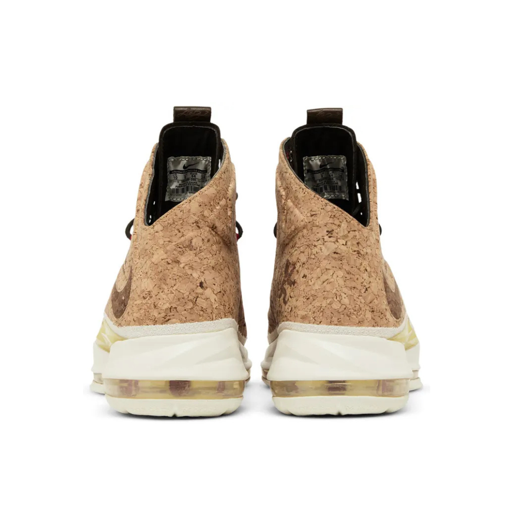 Nike LeBron X EXT Cork QS Men's Basketball Shoes - Classic Brown for Casual Wear & Street Style