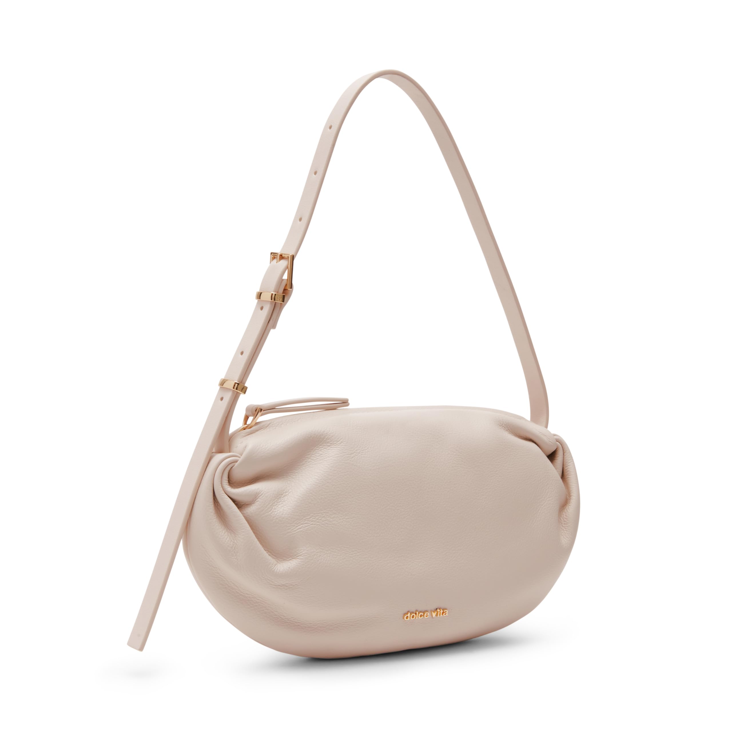 Dolce Vita Livi Small Soft Shoulder Bag for Women - Stylish Leather Crossbody Purse with Adjustable Strap, Perfect for Daily Use, Work, Travel & Date Night