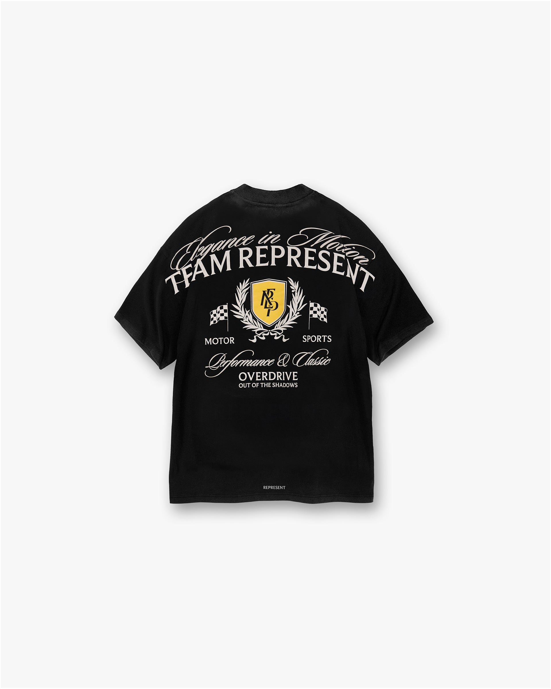 Vintage Black Crest T-Shirt for Men & Women - Soft Cotton Casual Tee for Everyday Wear, Street Style & Retro Fashion