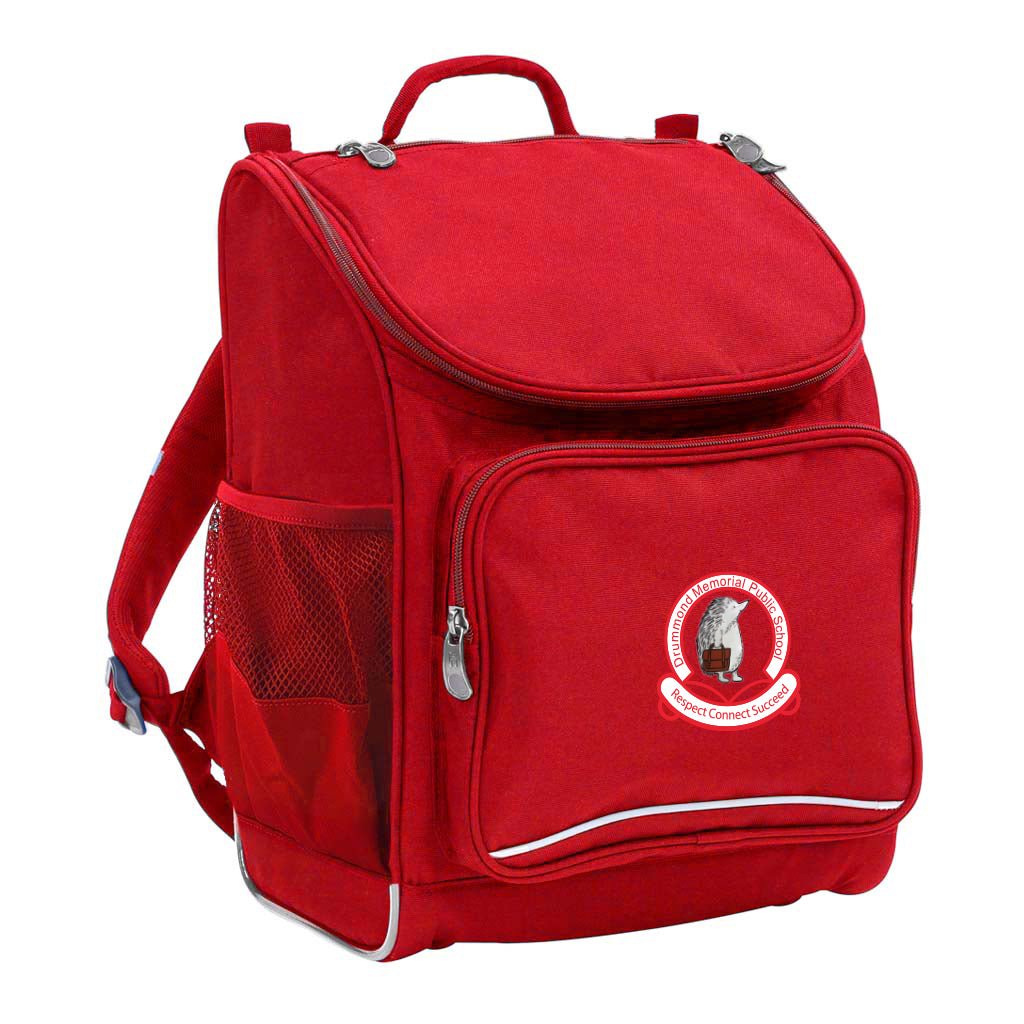 Drummond Memorial School Mighty Tuff Pack 24L Backpack - Durable Primary School Bookbag for Kids, Perfect for Daily Use, Sports & Outdoor Activities