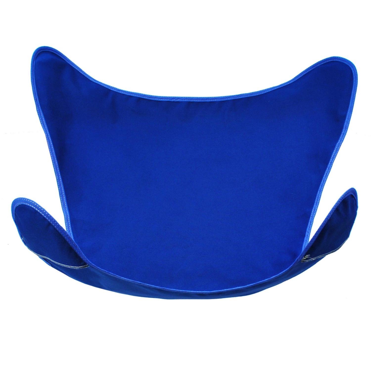 Algoma Net Butterfly Chair Covers - Perfect Fit for Classic Non-Folding Wrought Iron Butterfly Chairs (Royal Blue) | Outdoor Patio, Garden, Poolside & Indoor Lounge Decor