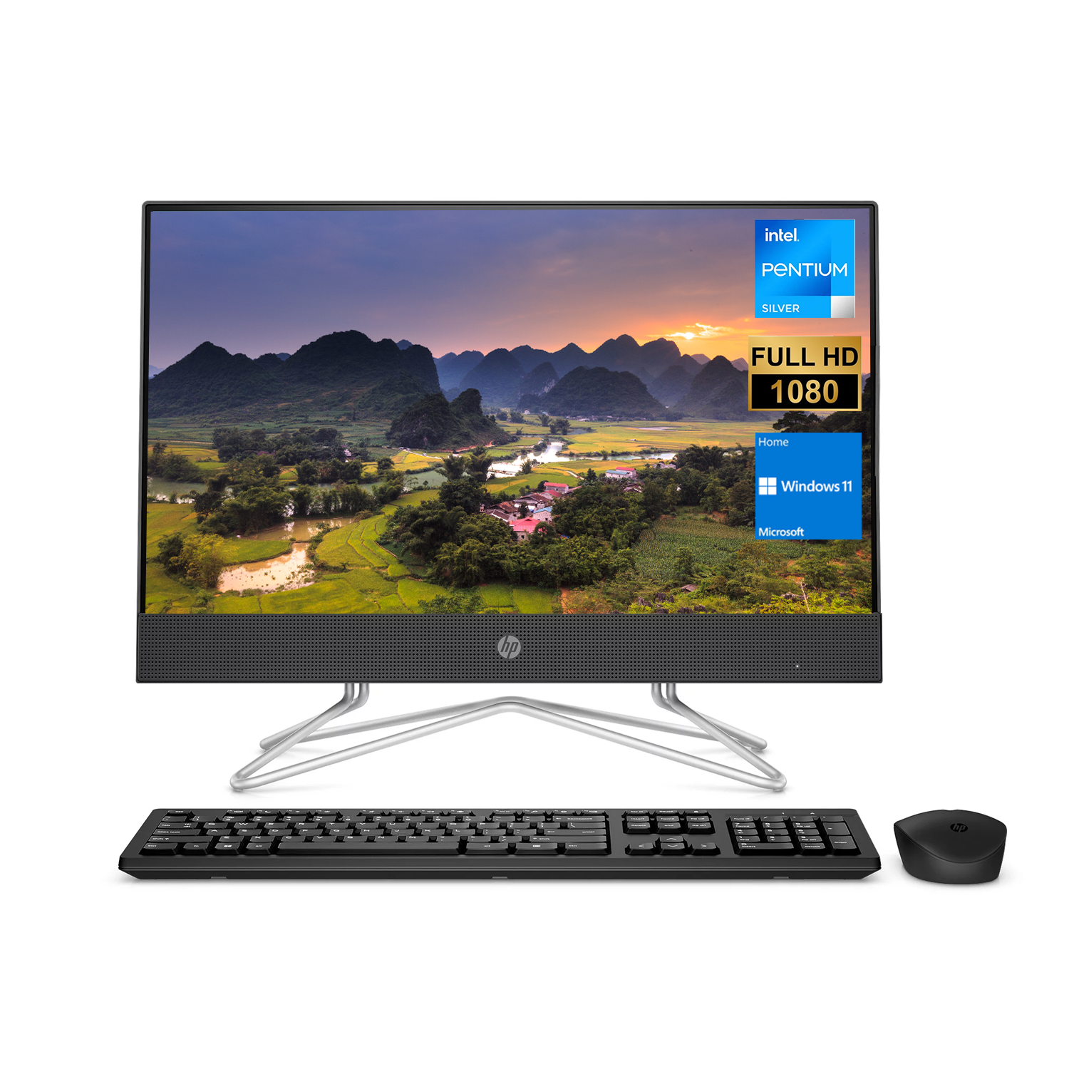 HP All-in-One Desktop Computer - 21.5