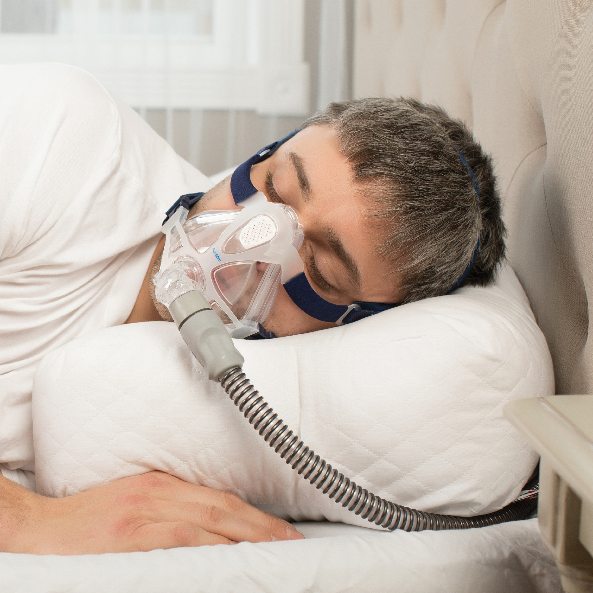 Core CPAP Pillow with Removable Cover - Memory Foam Support for Side & Back Sleepers - Reduce Mask Leaks & Neck Pain - Perfect for Sleep Apnea & Snoring Relief