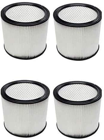 Shop-VAC 90304 Replacement Filter Cartridge - Compatible with 5 Gallon & Larger Wet/Dry Vacuums - Durable Vacuum Cleaner Accessory for Home, Garage & Workshop Cleaning