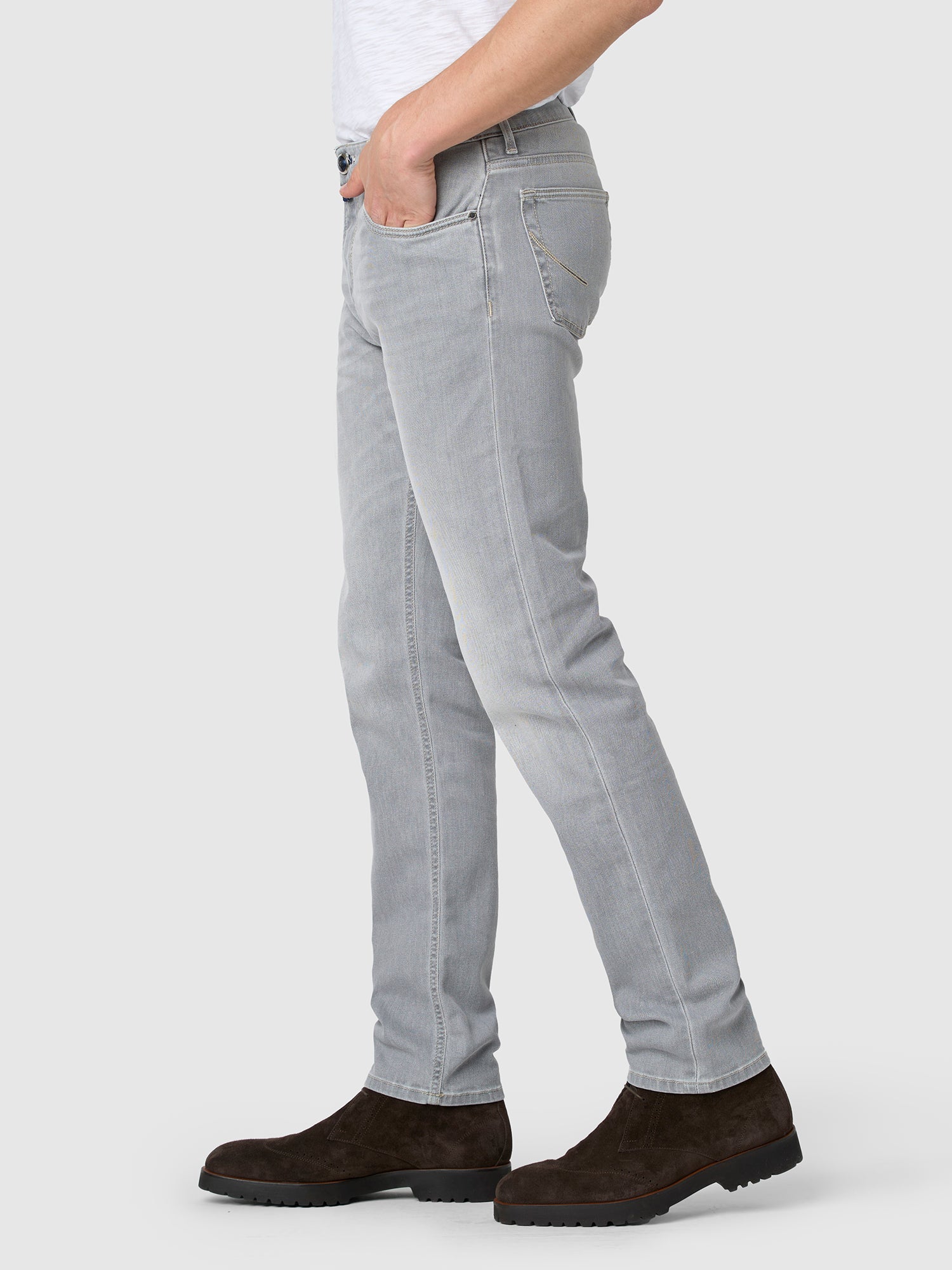 Ravello Women's Stretch Cotton Jeans - High Waist Slim Fit Denim Pants for Casual Wear & Everyday Comfort