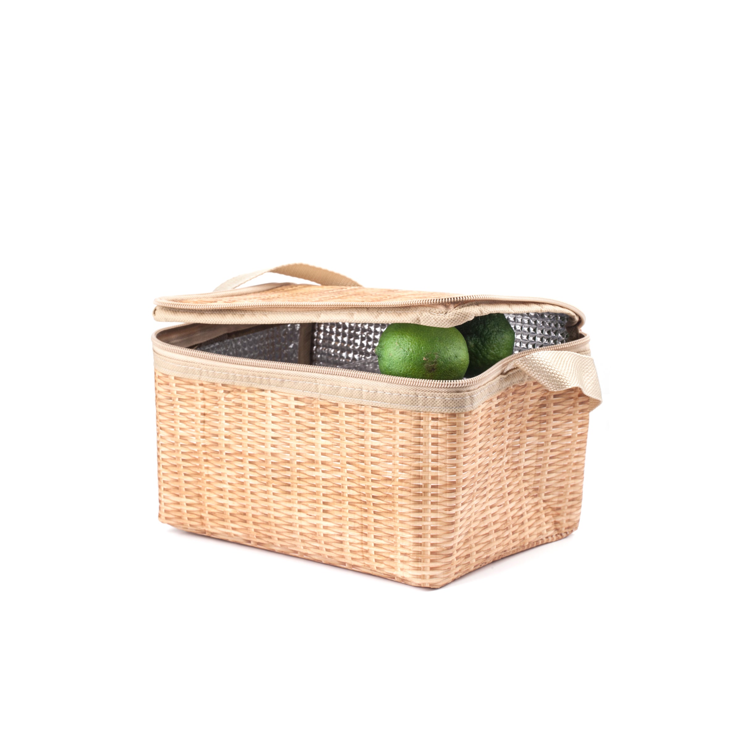 Eco-Friendly Woven Wicker Lunch Box - Insulated & Durable for Work, School & Picnics | Perfect for Office, Outdoor & Daily Use