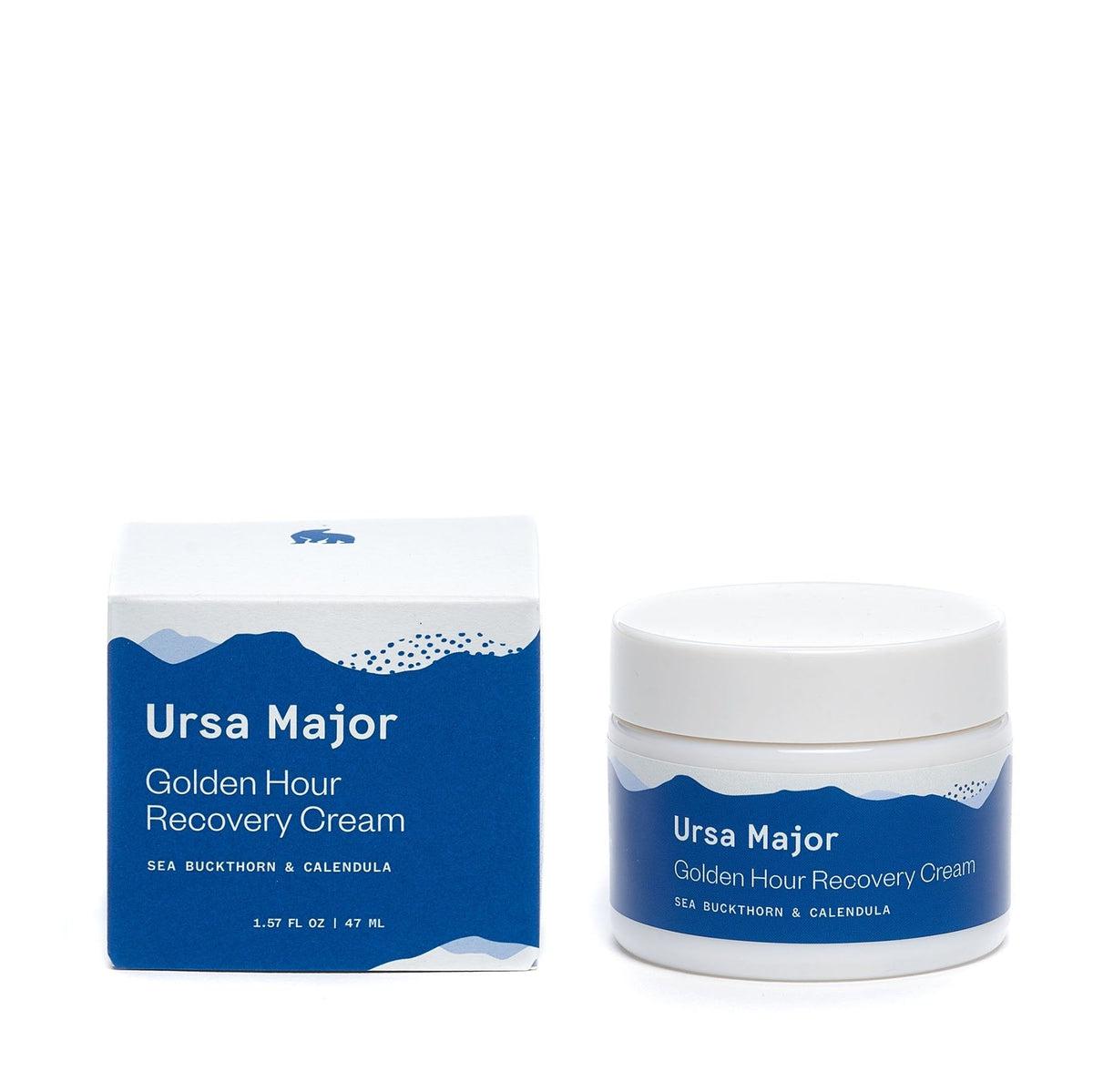Golden Hour Recovery Cream - Soothing & Hydrating Face Moisturizer for Dry & Sensitive Skin | Perfect for Post-Workout, Sun Exposure & Nighttime Skincare Routine
