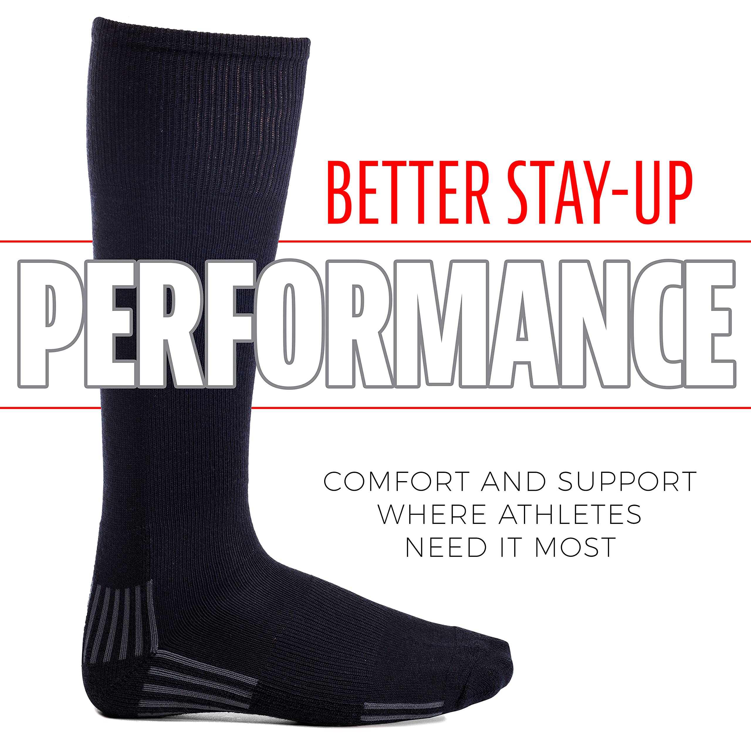 Franklin Sports Youth Baseball & Softball Knee Socks for Kids - Moisture Wicking Athletic Socks for Boys & Girls - Perfect for Baseball, Softball, Soccer & Sports Training