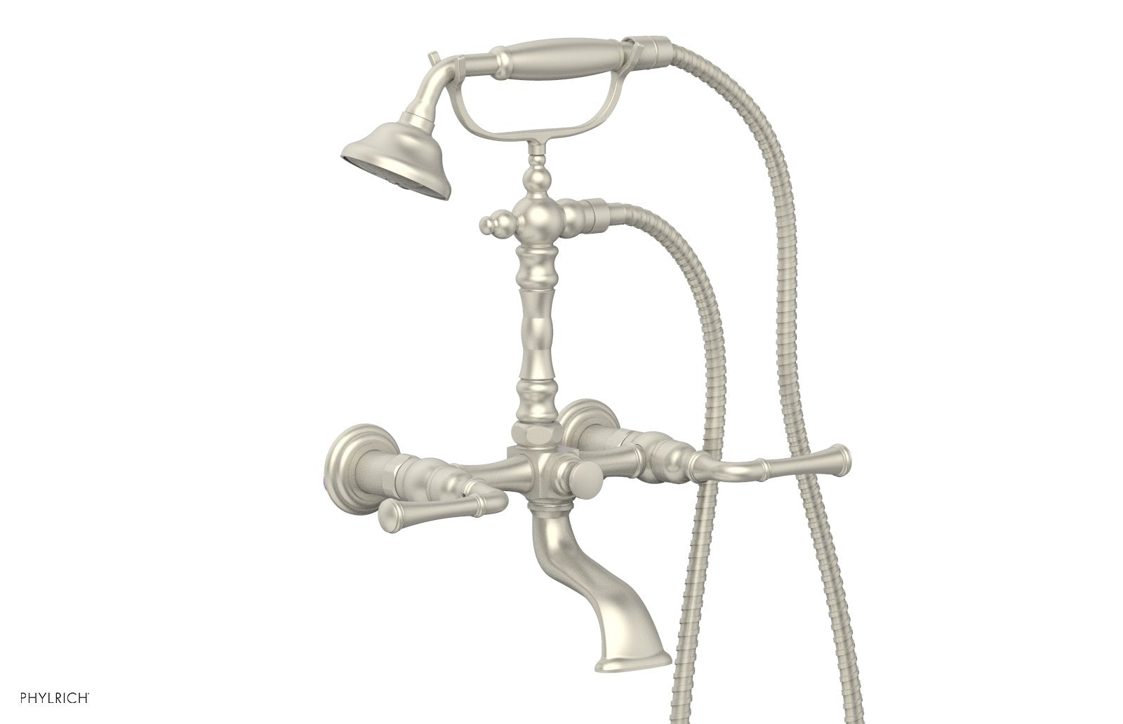3RING Exposed Tub & Hand Shower Combo K2393-01 - Chrome Finish Bathroom Faucet for Bathtub and Shower, Perfect for Modern Home Renovation and Spa-Like Bathing Experience