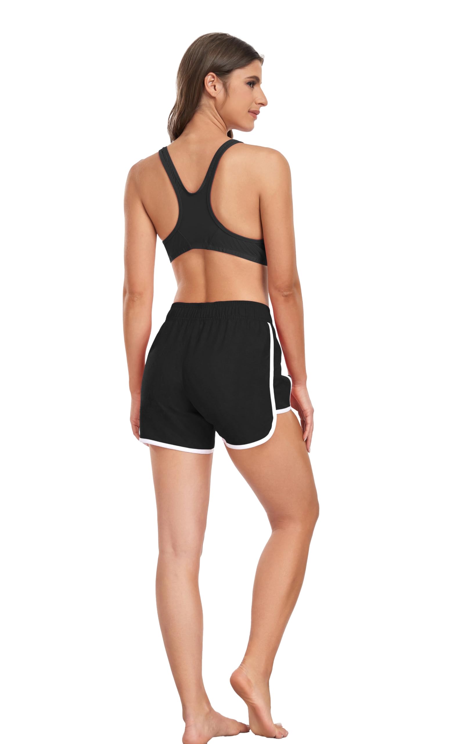 Adoretex Women's Quick-Dry Swim Board Shorts - UPF 50+ Water Sports Shorts for Surfing, Swimming & Beach Activities