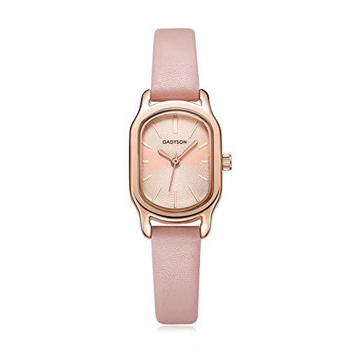 Vintage Luxury Women's Analog Quartz Watch with Flower Gemstone Crystal Dial & Leather Band - Elegant Bracelet Wristwatch for Women - Perfect Gift for Birthday, Anniversary & Special Occasions