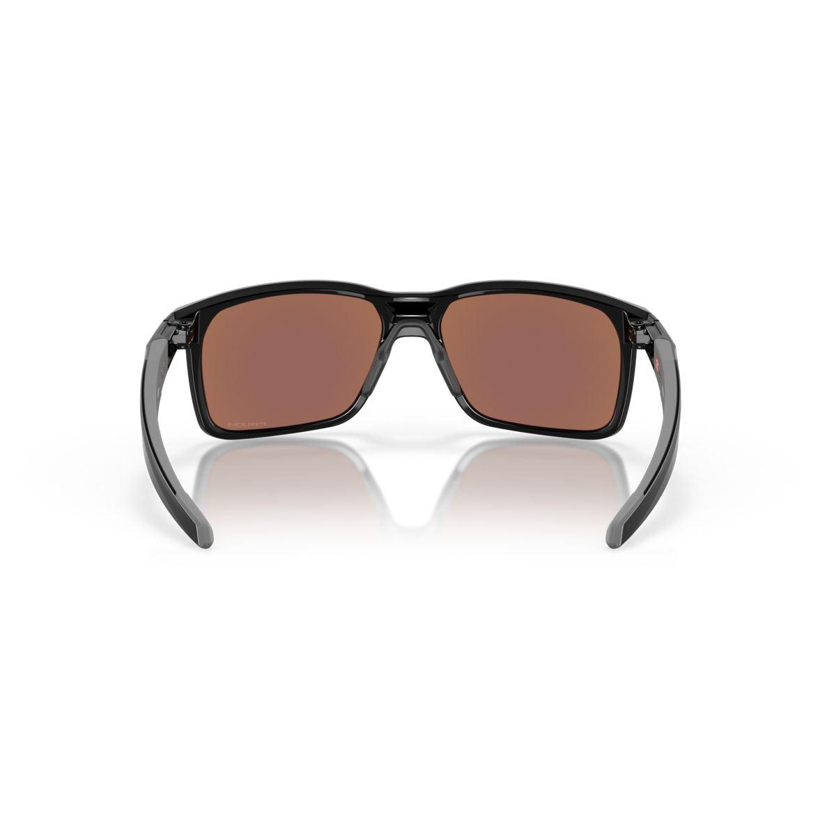Oakley Portal X Sunglasses Polished Black with Prizm Deep Water Polarized Lenses - 0OO9460 946004 - Perfect for Outdoor Sports, Driving & Beach Activities