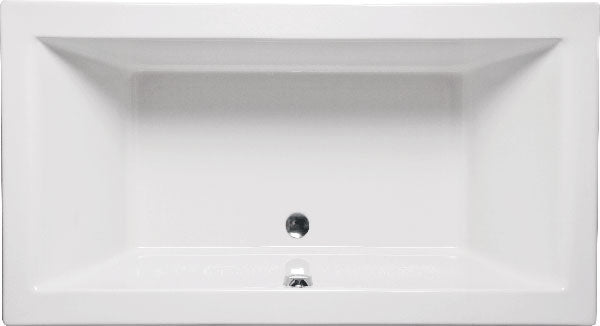 Americh CH6636T Chios 66 x 36 Inch Drop-In Bathtub - White Acrylic Soaking Tub for Bathroom Renovation, Spa Relaxation at Home