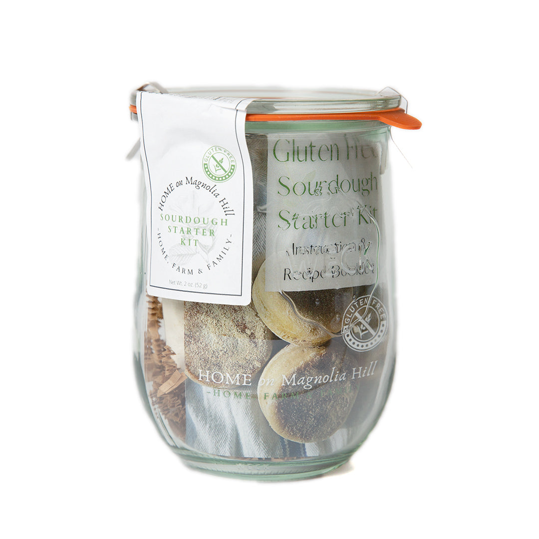 Organic Sourdough Starter Kit - Authentic Home Baking Supplies for Bread Making | Perfect for Artisan Loaves, Pizza Dough & Family Baking Traditions