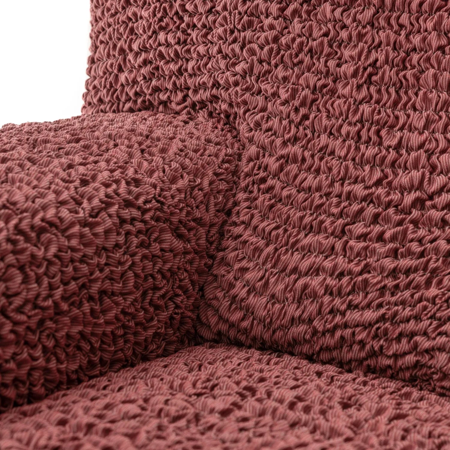 L Shaped Sofa Slipcover with Left Chaise - Mille Righe Collection | Stretchable Furniture Protector for Sectional Couches | Perfect for Living Room, Family Room & Home Theater