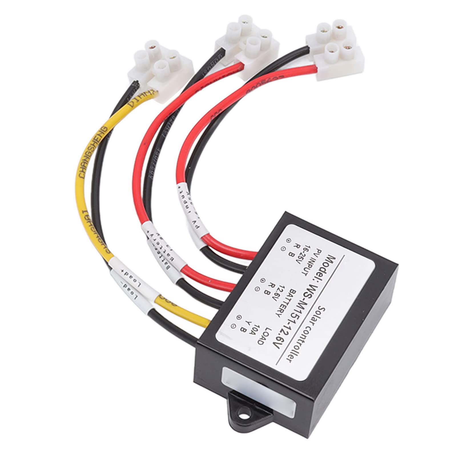 Durable 10A Solar Charge Controller, 150W Over-Temperature Protection MPPT Solar Panel Regulator for 12V/24V Battery - Perfect for RV, Boat, Off-Grid & Outdoor Solar Power Systems