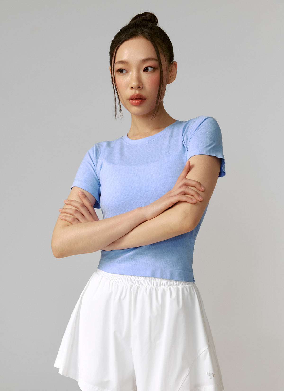 Breathable Mesh Seamless Short Sleeve T-Shirt for Men & Women - Lightweight Workout & Running Top for Gym, Yoga, and Outdoor Sports