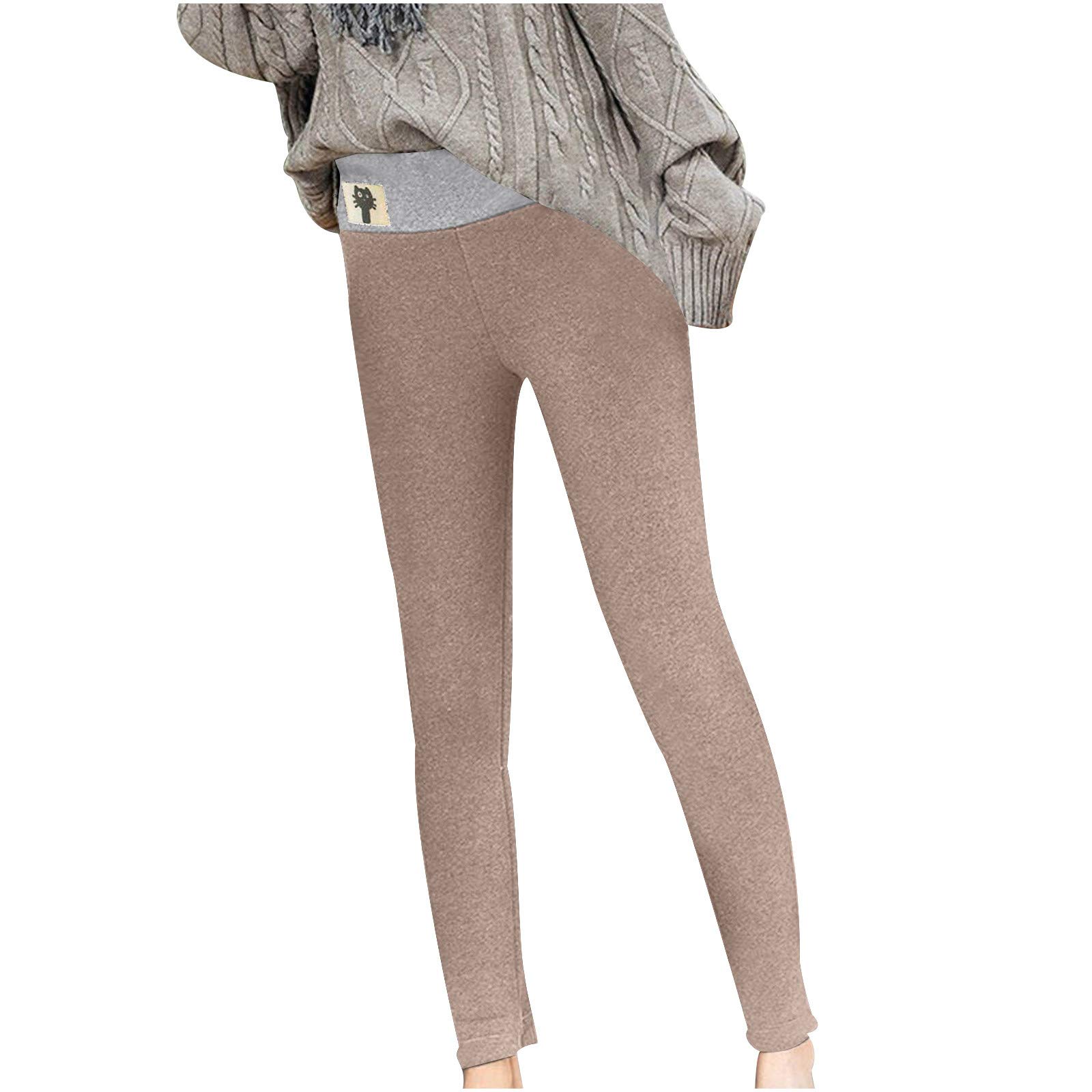 Women's Fleece Lined Thermal Leggings - High Waist Winter Warm Pants for Ladies & Girls | Perfect for Cold Weather, Yoga, Running & Outdoor Activities