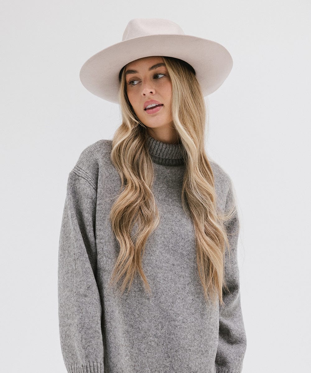 Stylish Rowan Wide Brim Fedora Hat for Women & Men - Summer Sun Protection & Fashion Accessory - Perfect for Beach, Outdoor Events & Casual Wear