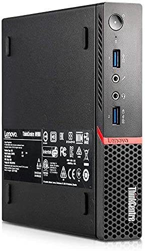 Renewed Lenovo ThinkCentre M900 Tiny Desktop PC - Intel Core i5 Quad-Core, 16GB RAM, 512GB SSD, Win 10 Pro | Wireless Keyboard & Mouse Included | Perfect for Home Office, Business & Remote Work