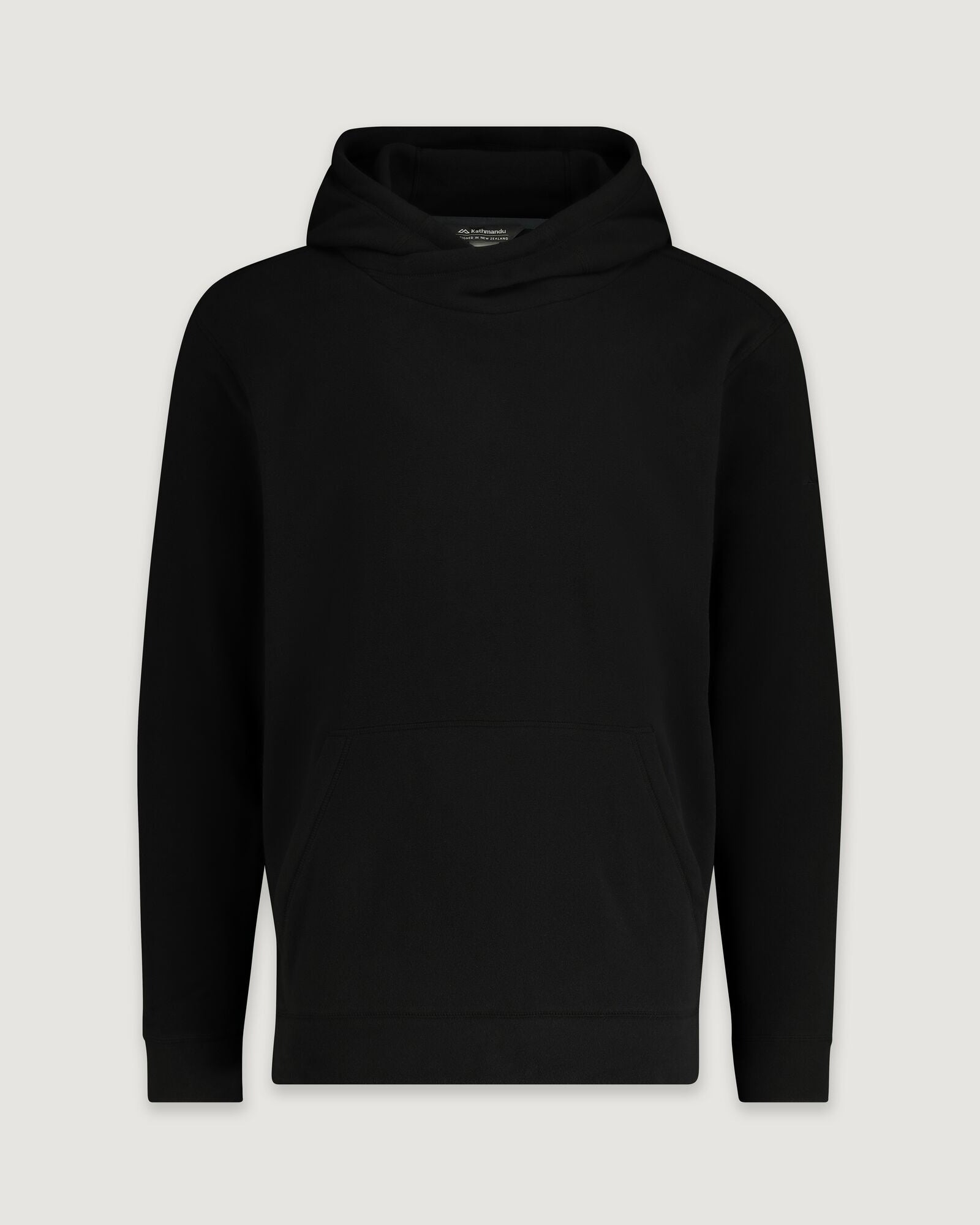 Men's Ridge 100 PrimaLoft® Bio Hoodie - Lightweight Water-Resistant Winter Jacket for Hiking & Outdoor Activities (Black)