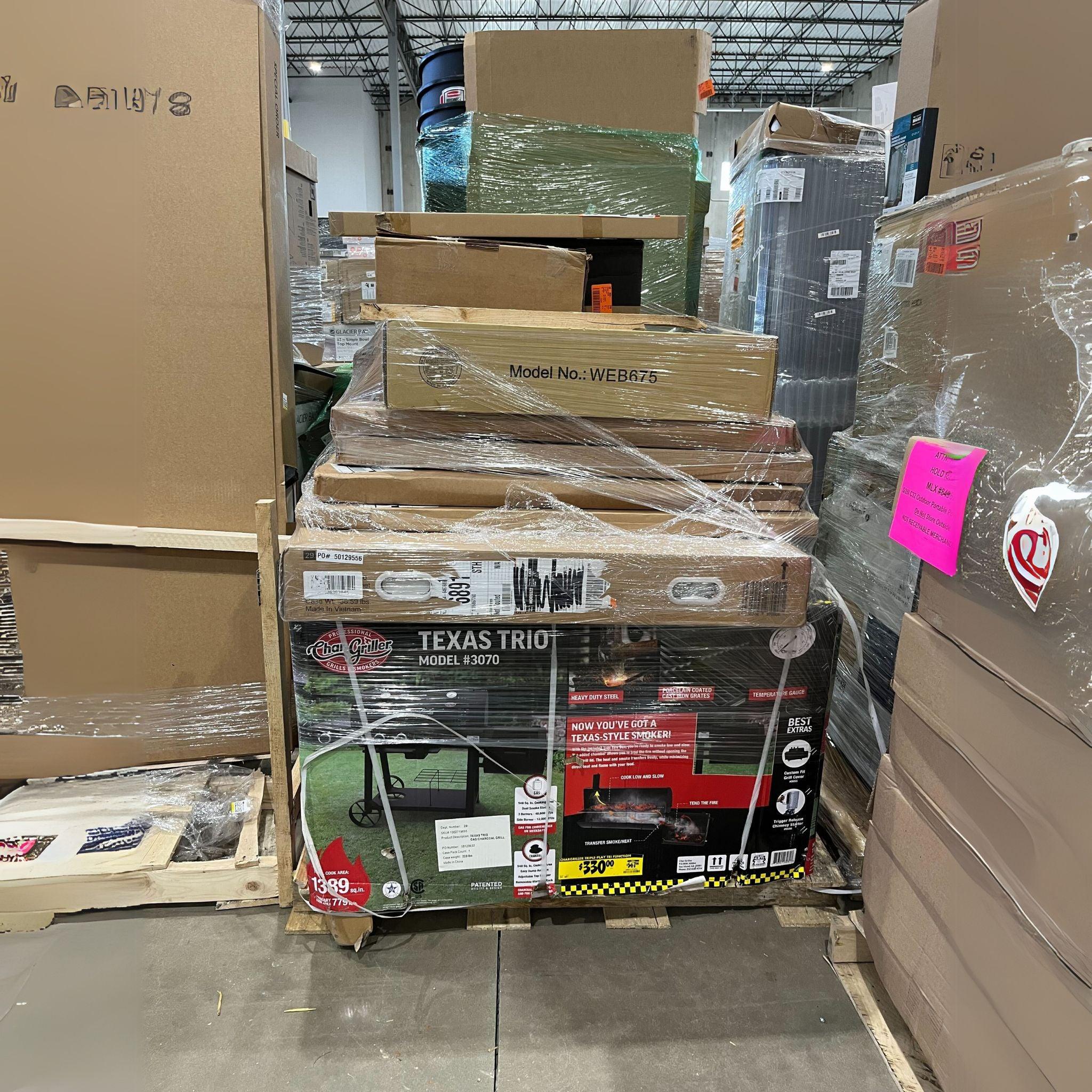 HD In-Store Returns (22-26 Pallets Per Truckload) - Efficient Retail Return Logistics for Walmart, Target & Home Depot