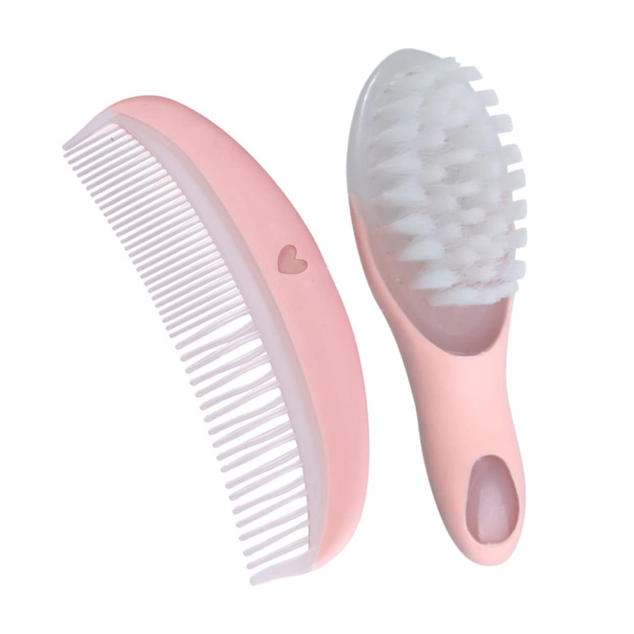 GLEAVI Baby Bath Accessories Set - 2-Piece Toddler Hair Brush & Comb Kit for Cradle Cap Care, Soft Bristle Brush & Easy-Grip Comb for Newborns & Infants - Perfect for Gentle Hair Care During Bath Time & Daily Grooming