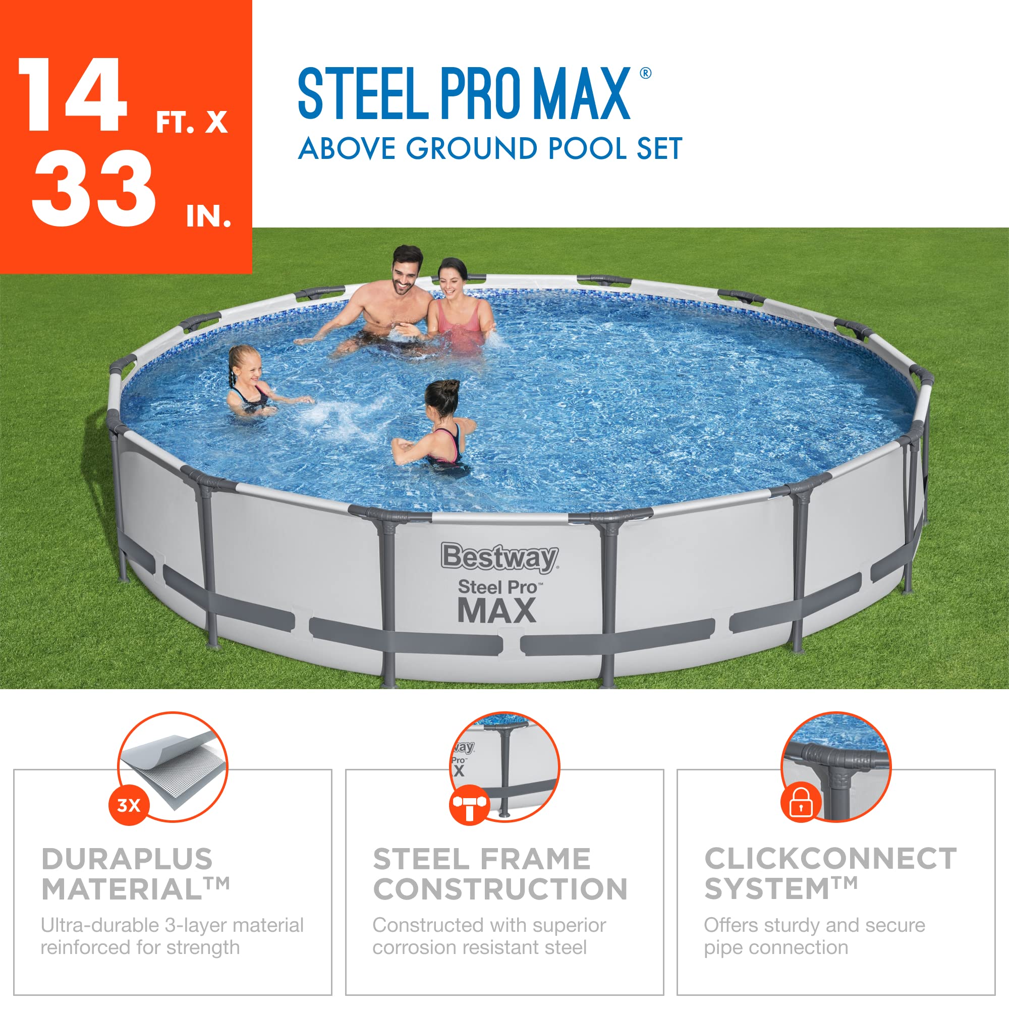 Bestway Steel Pro MAX 14' x 33