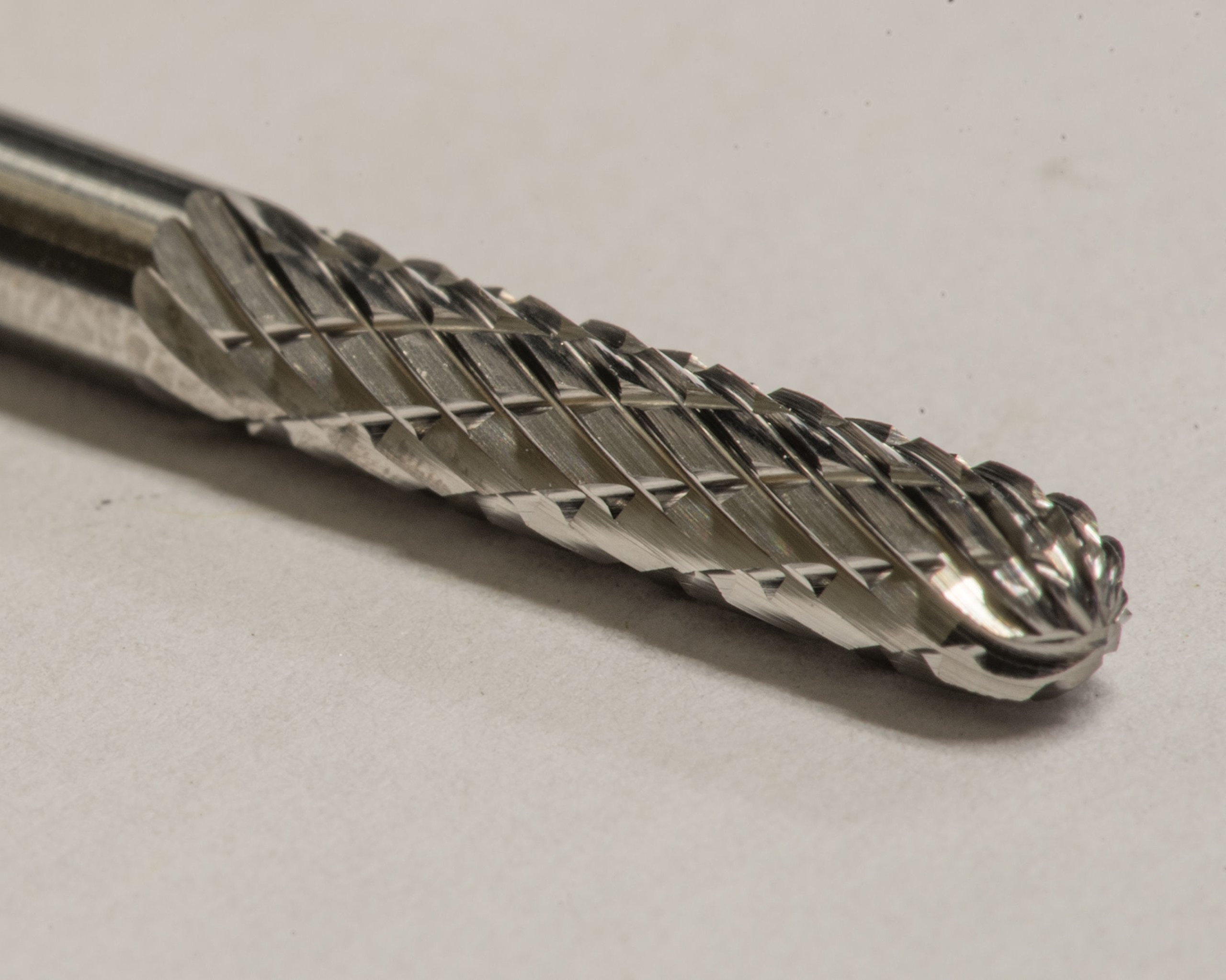 SC-42 Double Cut Solid Carbide Burr Die Grinder Bit 1/8