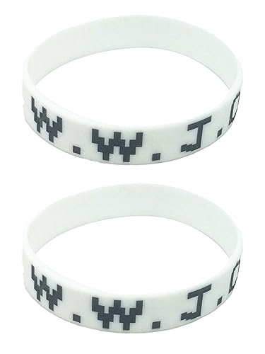 O:2pcs wwjd bracelets