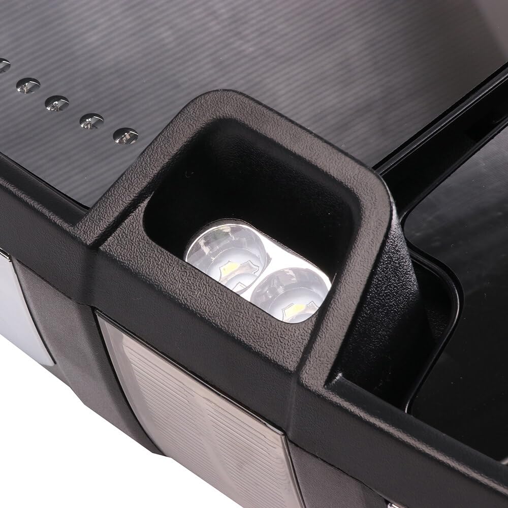 ECCPP Towing Mirrors for 2008-2013 Chevy Silverado & GMC Sierra - Chrome Power Heated Auto Mirrors with Dynamic Running Lights, Turn Signal & Backup Lights | Perfect for Towing, Off-Roading & Night Driving