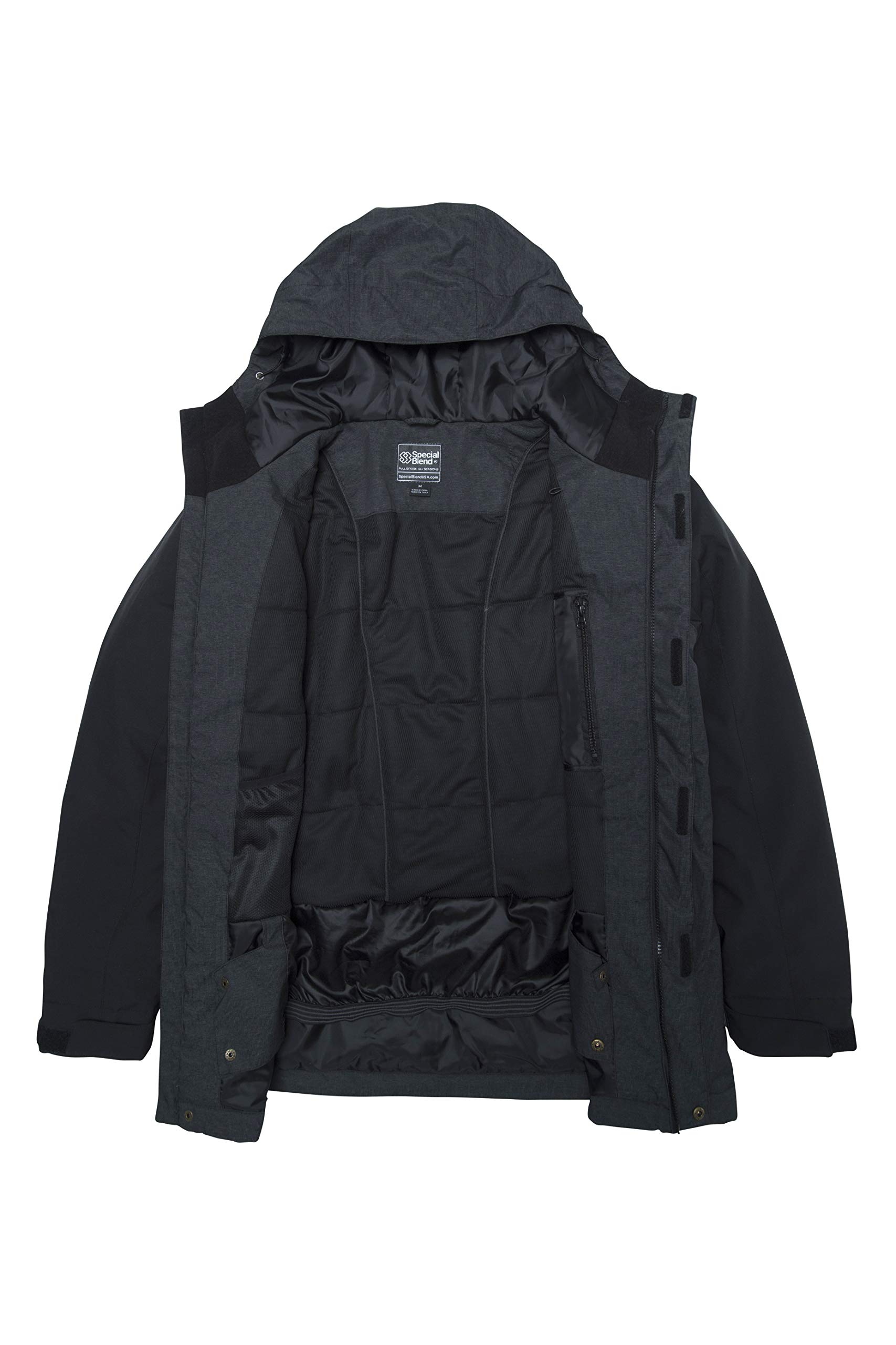 Premium Men's Kinetic Snowboard & Ski Jacket - Waterproof, Windproof & Insulated Winter Jacket for Snowboarding, Skiing & Outdoor Adventures