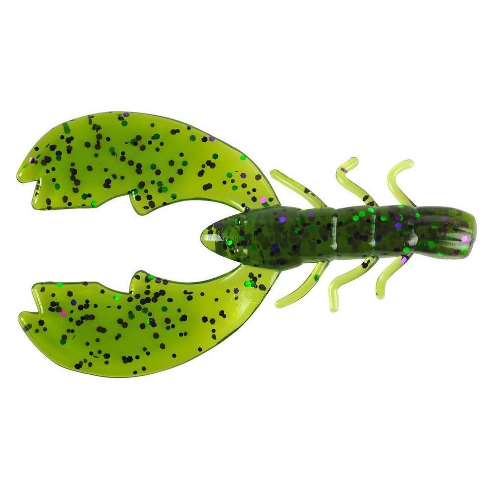 Berkley PowerBait Chigger Craws - Soft Plastic Fishing Bait for Bass, Trout & Panfish - Ideal for Freshwater & Saltwater Fishing