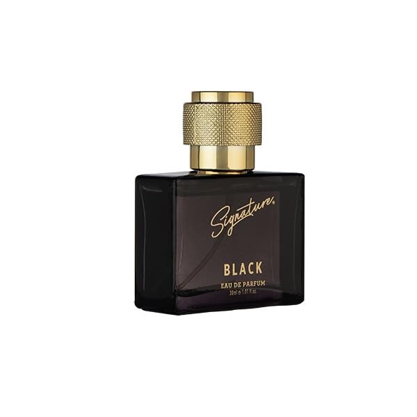 Premium Signature Black Men's Eau de Parfum - 30ml Luxury Cologne for Date Night, Office & Special Occasions