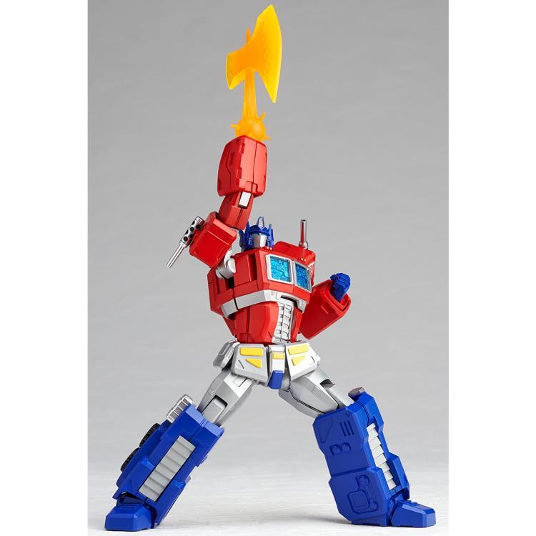 Amazing Yamaguchi Revoltech No. 014 Action Figure - Transformers Optimus Prime (Convoy) Collectible Toy for Display & Play | Perfect for Anime Fans & Model Collectors