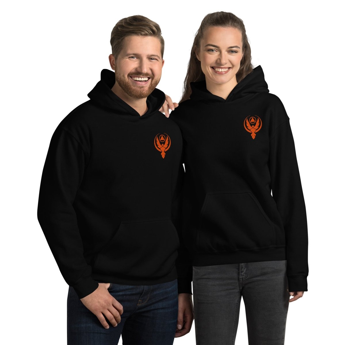 Sober Translations Volume 4 Hoodie - Phoenix Embroidered Front & Back Print Sweatshirt | Streetwear Fashion for Men & Women | Gym, Casual Outfit, Everyday Wear