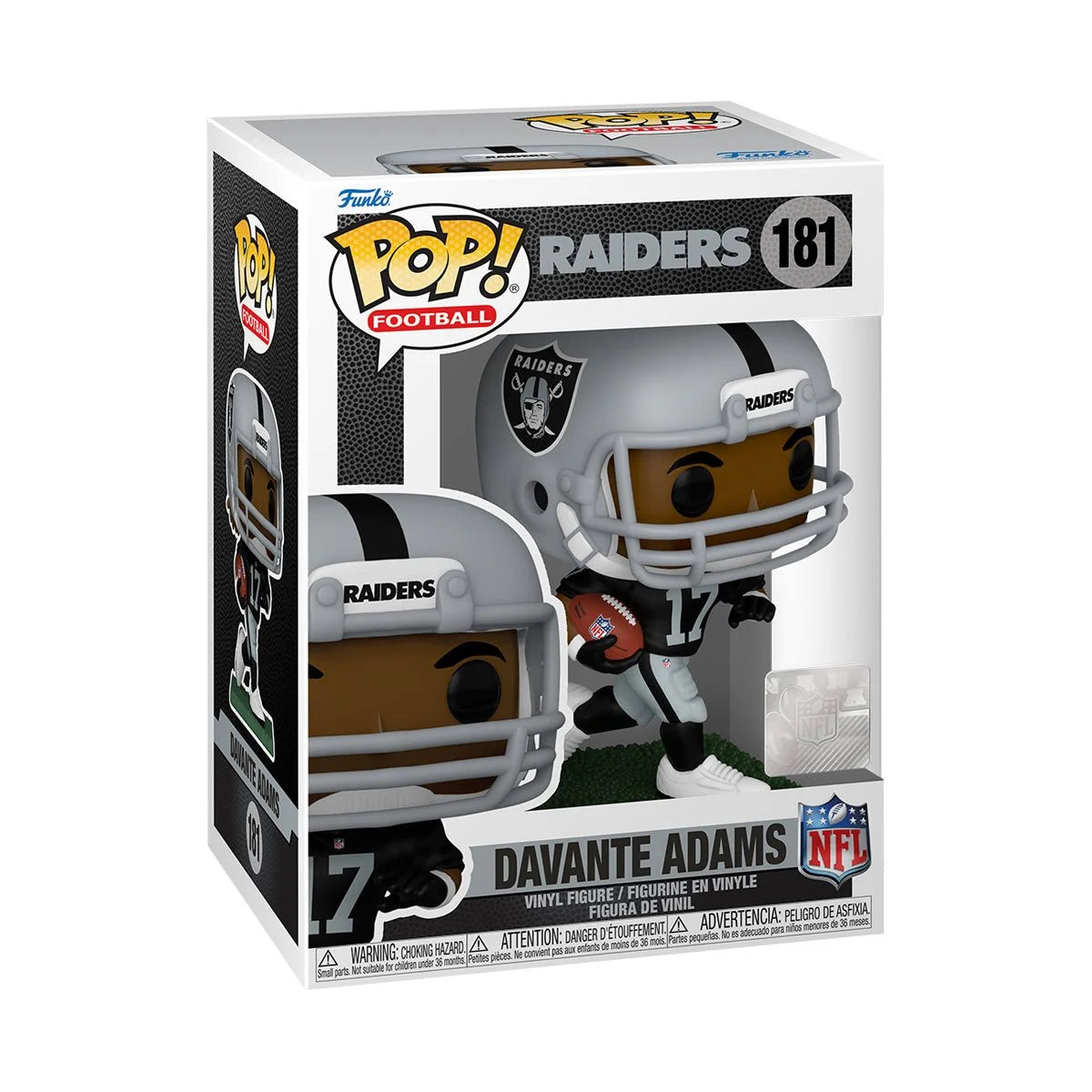 Davante Adams Las Vegas Raiders NFL Jersey - Official Licensed Football Jersey for Men - Perfect for Game Day, Tailgating & Fan Events