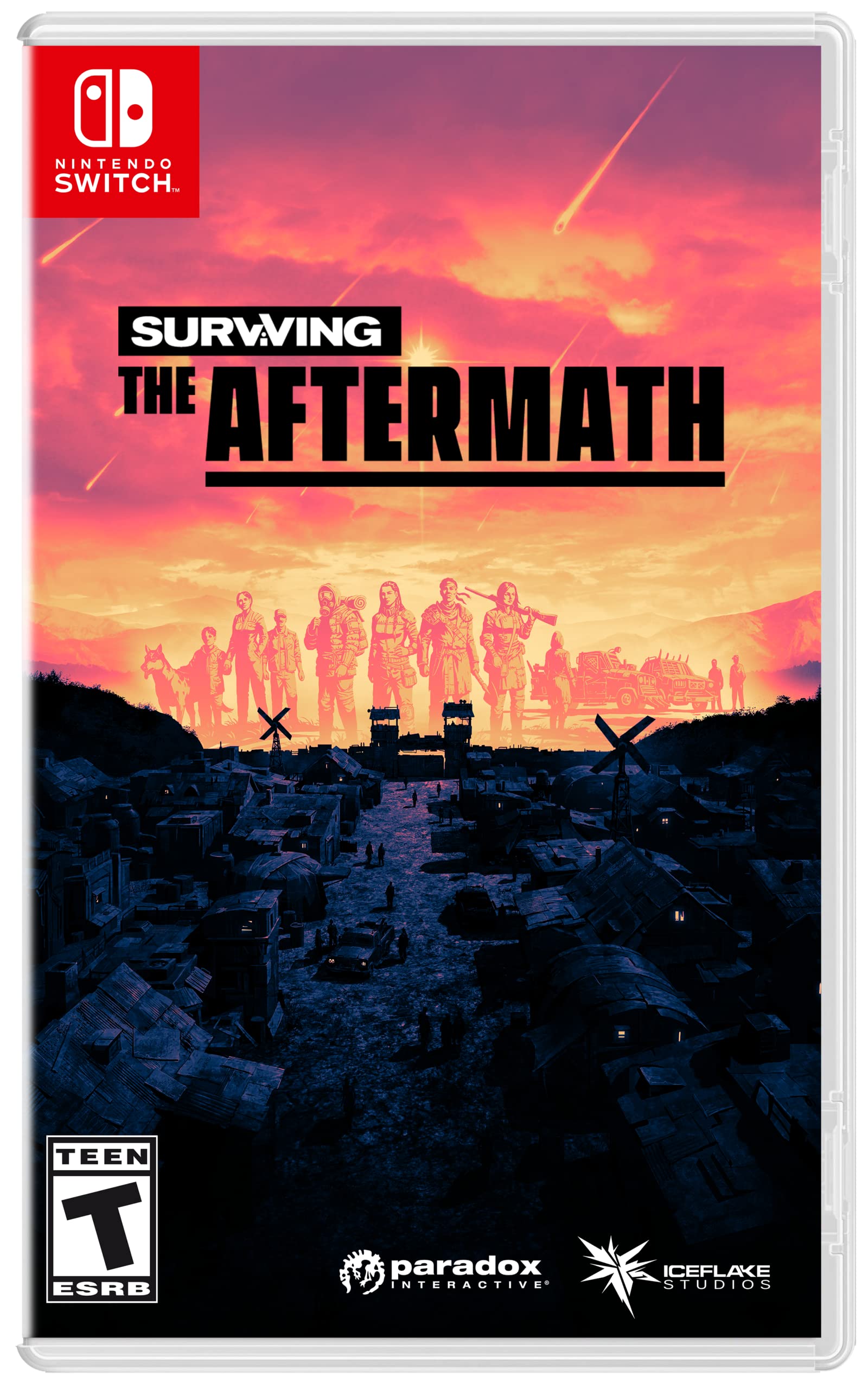 Surviving the Aftermath - Post-Apocalyptic Survival Game for Nintendo Switch | Build & Manage Colonies in a Devastated World
