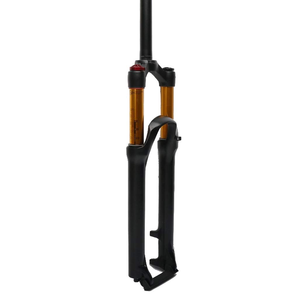 SLRMKK MTB Air Shock Fork 26/27.5 Inch Disc Brake Bike Suspension Fork - Straight Tube 1-1/8