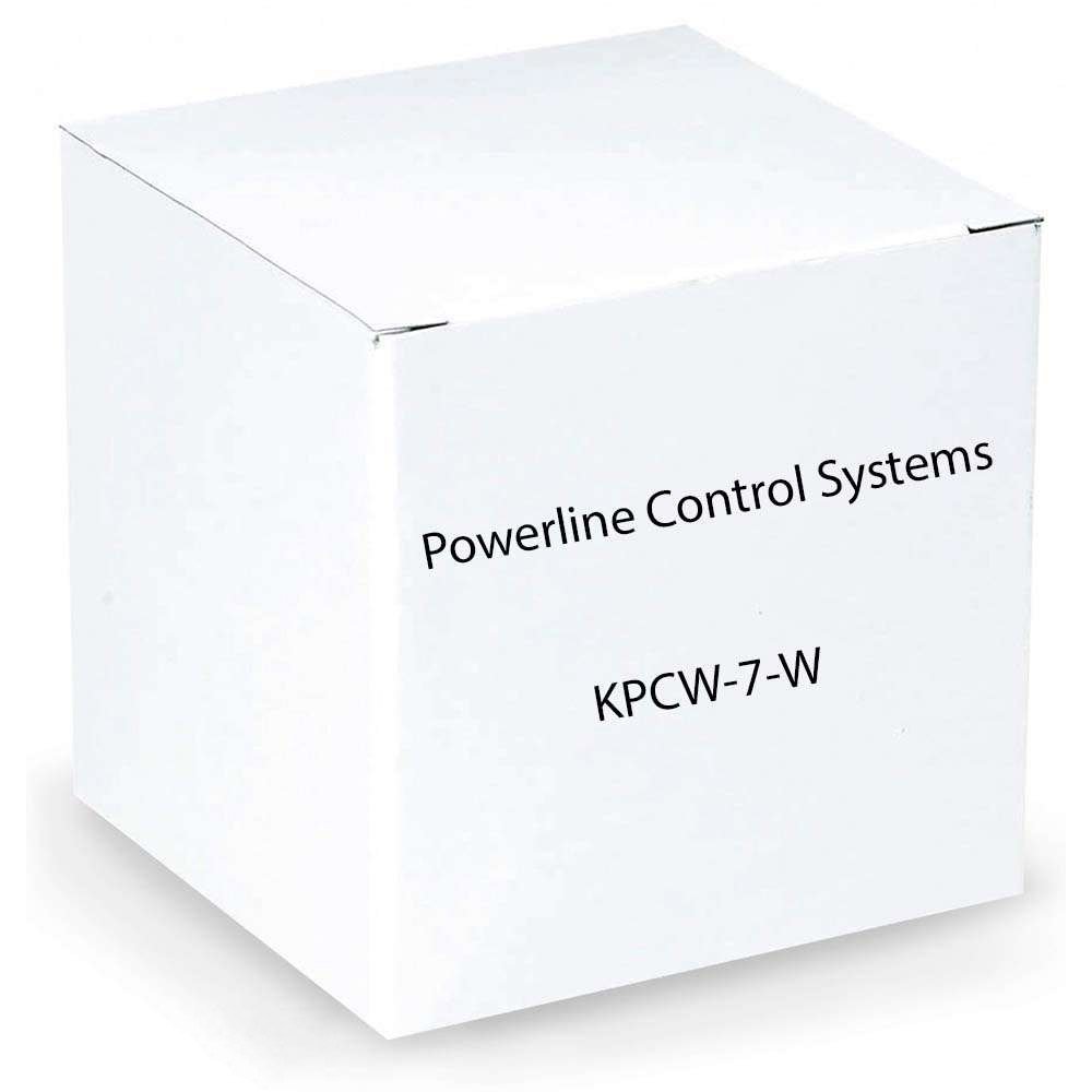 PCS PulseWorx UPB Wall Controller - 7 Button Smart Home Light Switch (White) | KPCW-7-W | Perfect for Home Automation & Lighting Control Systems