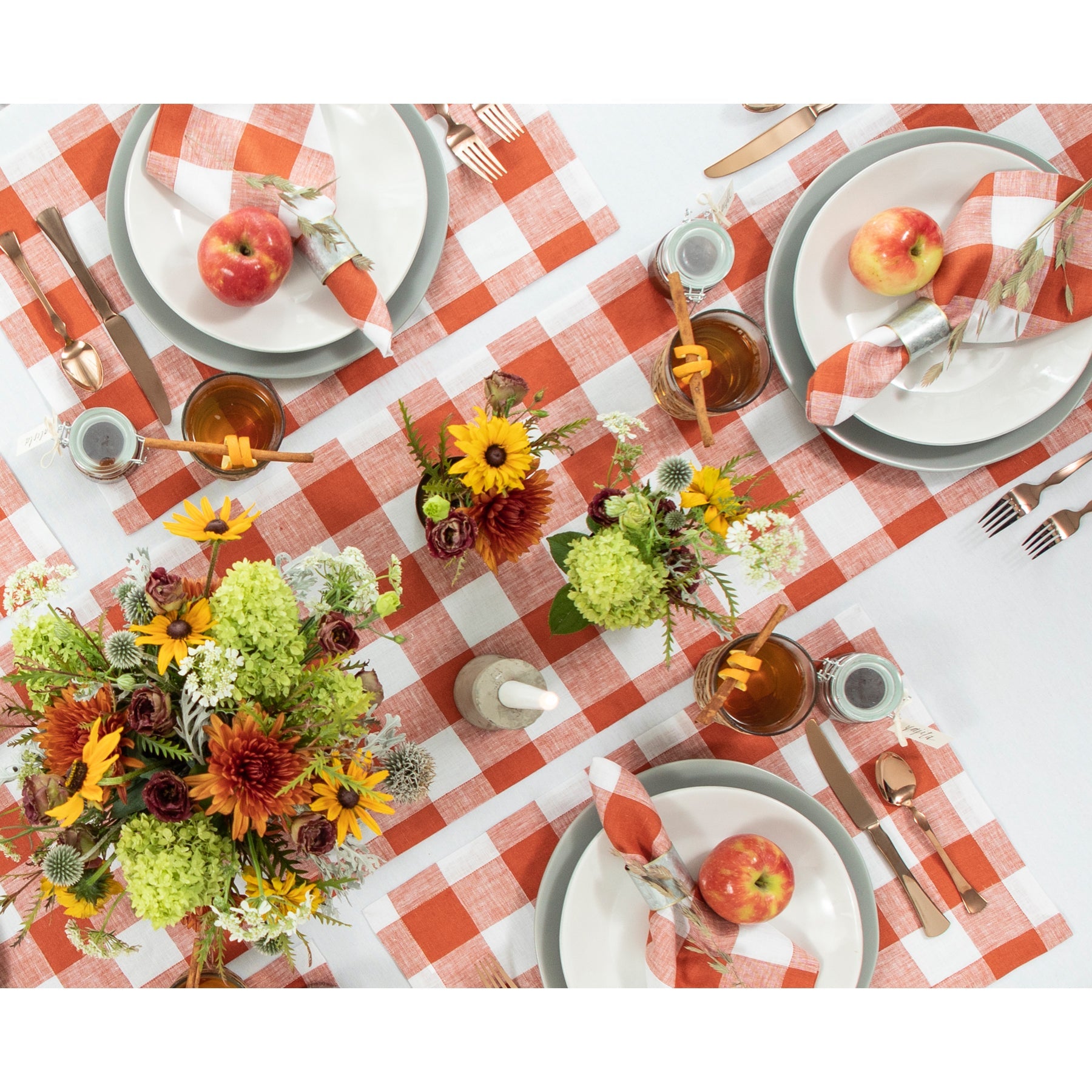 Buffalo Check Table Runner - Red and Black Plaid Cotton Table Decor for Farmhouse, Rustic & Holiday Dining - Perfect for Christmas, Thanksgiving & Everyday Use