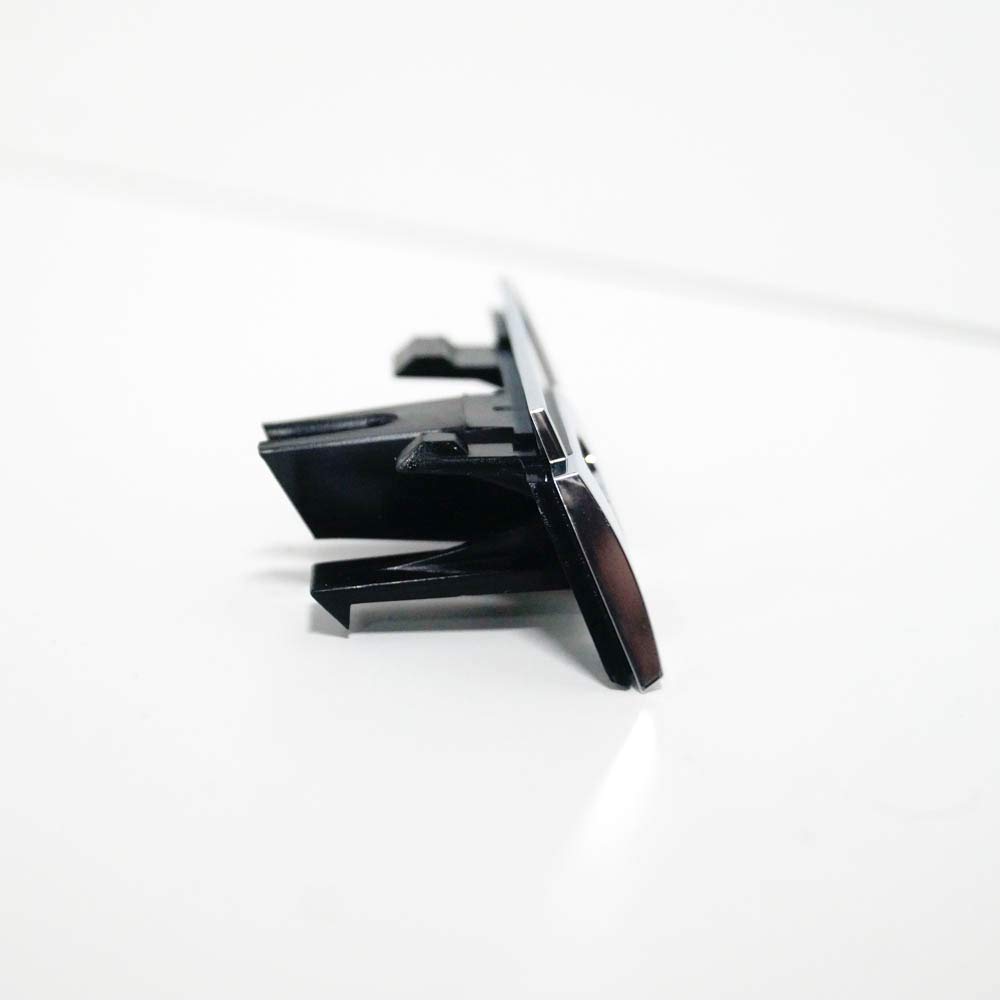 Genuine Chrome Black Bracket with Lettering 3AA853948FXC - Perfect for Automotive, Motorcycle, and DIY Customization Projects