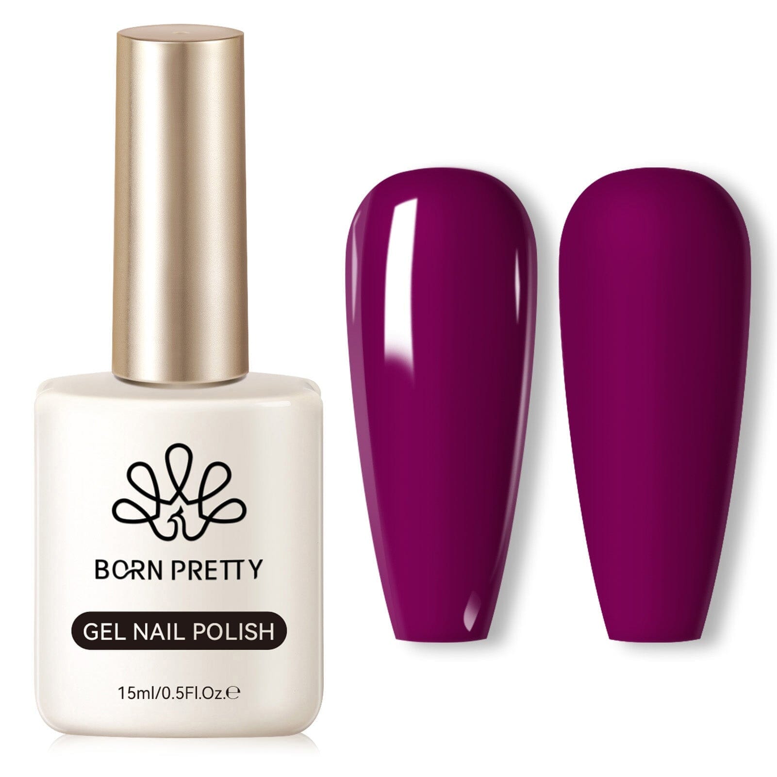 Hema-Free Jelly Gel Nail Polish - 15ml Long Lasting Soak Off UV LED Nail Art Polish for Manicure & Pedicure - Perfect for Nail Salons, Home Use & Gift Giving