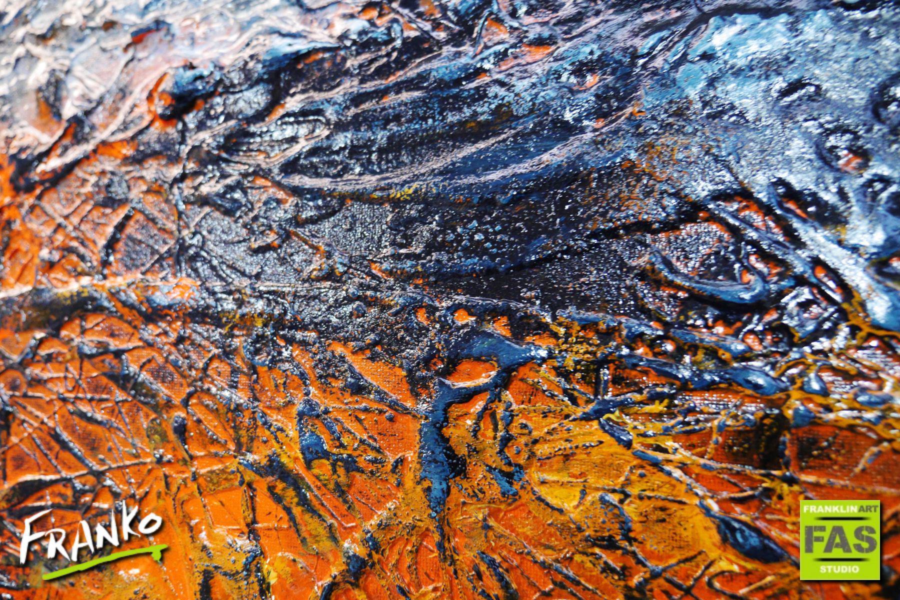 Abstract Textured Painting - 63