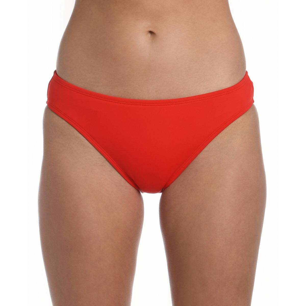 La Blanca Women's Island Goddess Solid Hipster Underwear - Comfortable Cotton Bikini Panties for Everyday Wear, Beach Vacation & Lounge