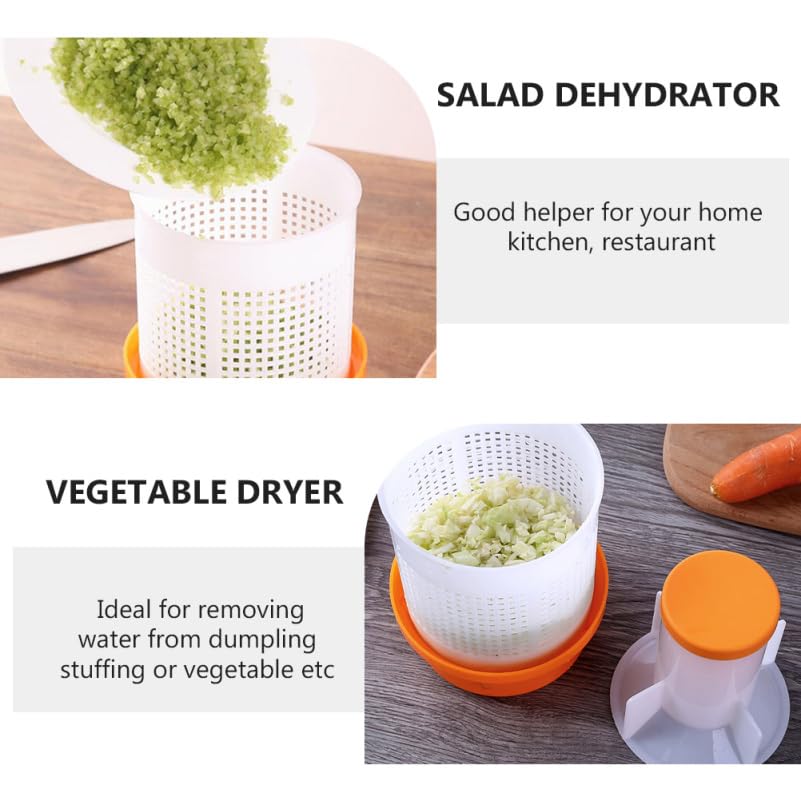 Portable Food Dehydrator for Fruits & Vegetables - Manual Potato Press, Lemon Squeezer & Salad Dryer - Perfect for Camping, Hiking & Healthy Snacks